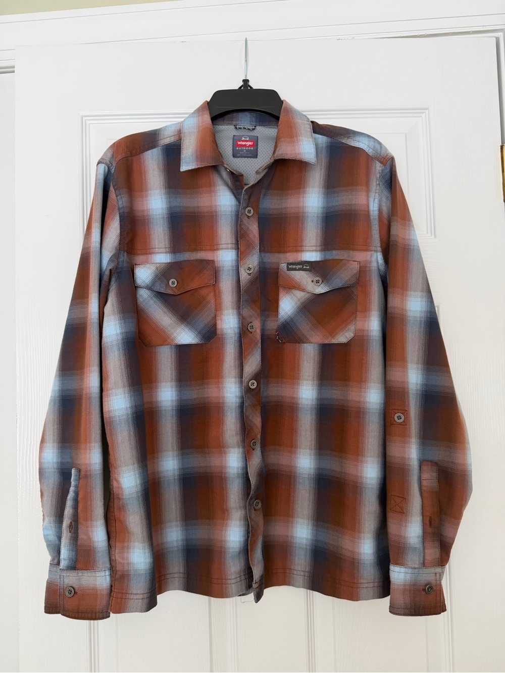 WRANGLER button down western shirt mens size Medium